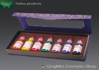 Aqua Semi Permanent Makeup Pigment Tattoo جوهر ، رنگهای مختلف جوهر رنگدانه ابرو